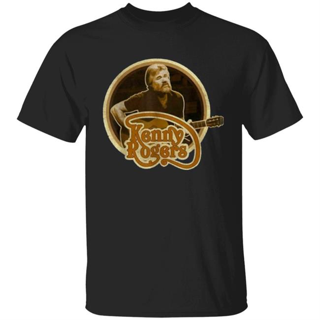 Black Kenny Rogers T-Shirt