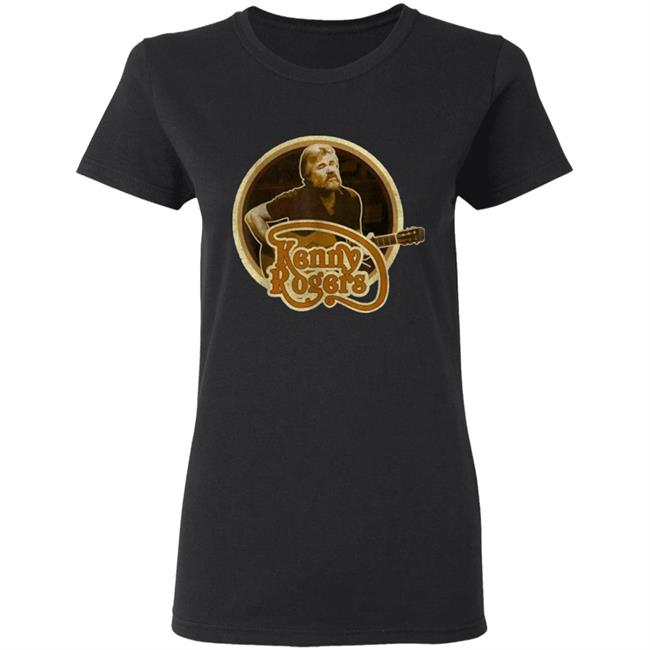 Black Kenny Rogers T-Shirt Black Kenny Rogers T-Shirt