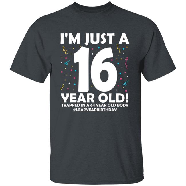 64 Years old birthday leap year 16 men women 64th birthday Long Sleeve T-Shirt 64 Years old birthday leap year 16 men women 64th birthday Long Sleeve T-Shirt