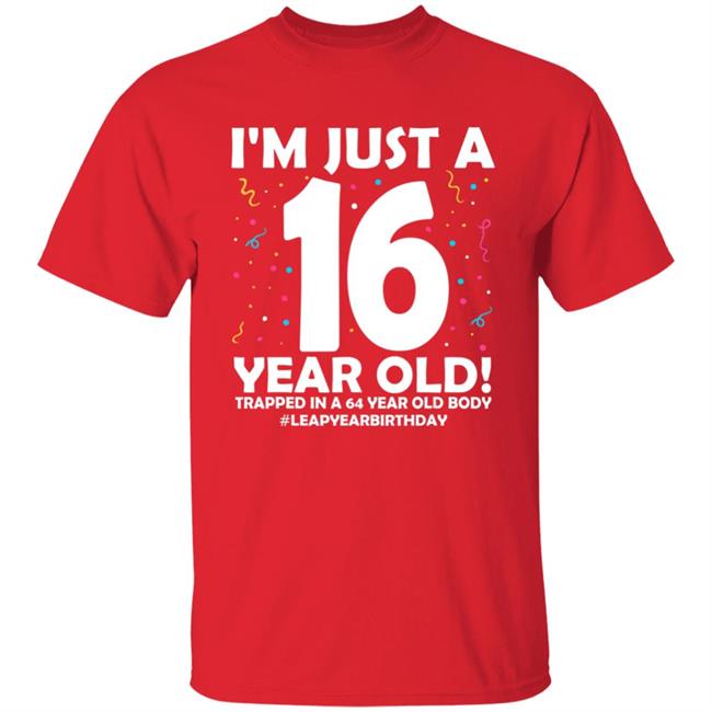 64 Years old birthday leap year 16 men women 64th birthday Long Sleeve T-Shirt 64 Years old birthday leap year 16 men women 64th birthday Long Sleeve T-Shirt