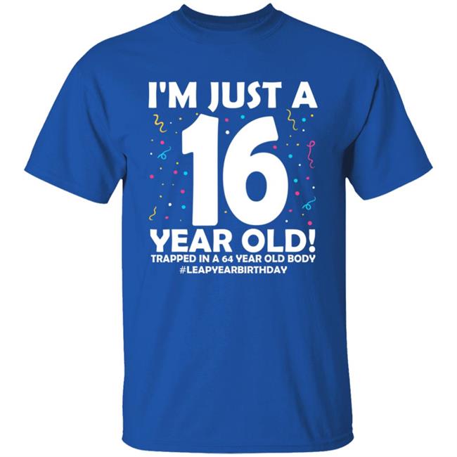 64 Years old birthday leap year 16 men women 64th birthday Long Sleeve T-Shirt 64 Years old birthday leap year 16 men women 64th birthday Long Sleeve T-Shirt