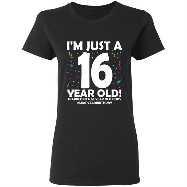 64 Years old birthday leap year 16 men women 64th birthday Long Sleeve T-Shirt 64 Years old birthday leap year 16 men women 64th birthday Long Sleeve T-Shirt