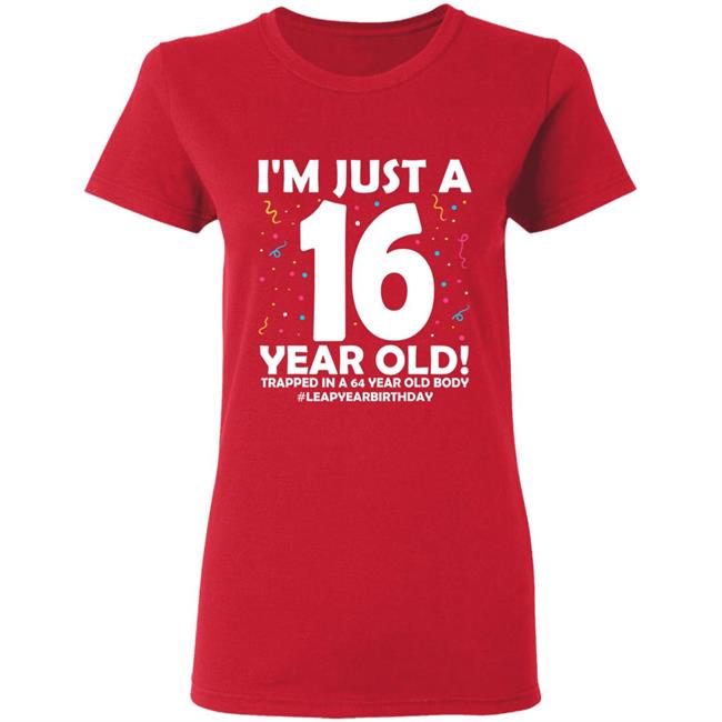 64 Years old birthday leap year 16 men women 64th birthday Long Sleeve T-Shirt 64 Years old birthday leap year 16 men women 64th birthday Long Sleeve T-Shirt