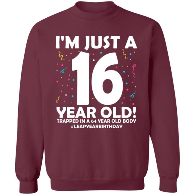 64 Years old birthday leap year 16 men women 64th birthday Long Sleeve T-Shirt 64 Years old birthday leap year 16 men women 64th birthday Long Sleeve T-Shirt