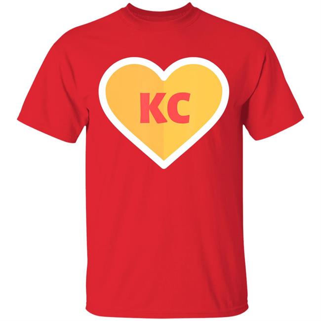 I love kansas city heart kc football t shirt I love kansas city heart kc football t shirt