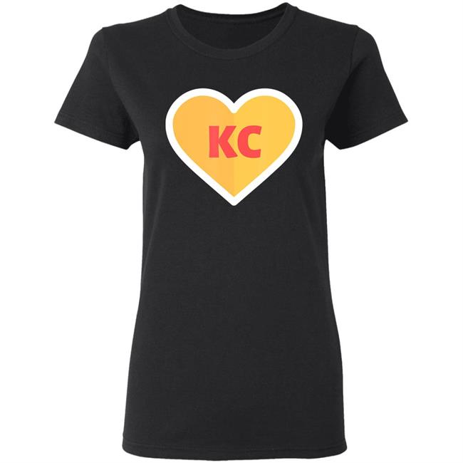 I love kansas city heart kc football t shirt I love kansas city heart kc football t shirt