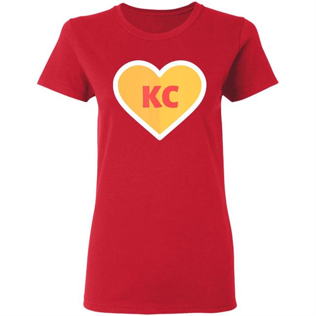 I love kansas city heart kc football t shirt I love kansas city heart kc football t shirt