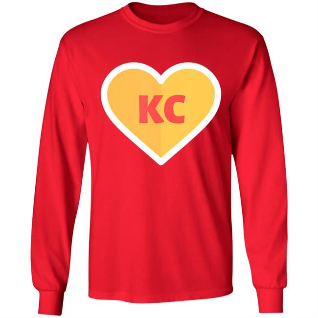 I love kansas city heart kc football t shirt I love kansas city heart kc football t shirt