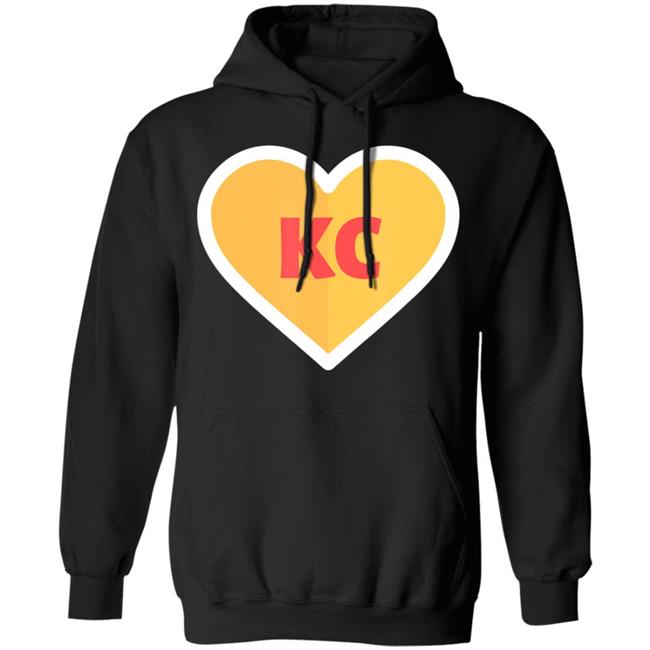 I love kansas city heart kc football t shirt I love kansas city heart kc football t shirt