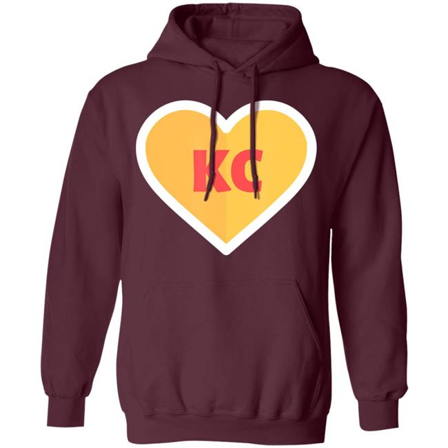 I love kansas city heart kc football t shirt I love kansas city heart kc football t shirt