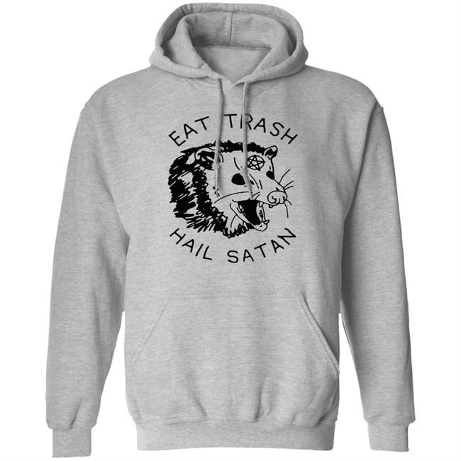 Possum Eat Trash Hail Satan shirt Possum Eat Trash Hail Satan shirt