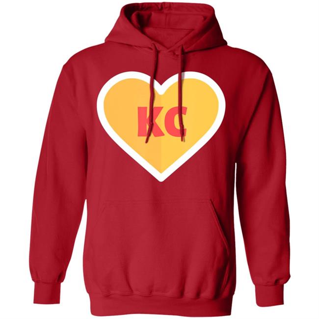 I love kansas city heart kc football t shirt I love kansas city heart kc football t shirt