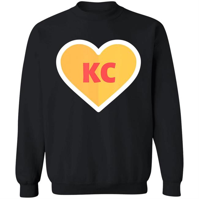 I love kansas city heart kc football t shirt I love kansas city heart kc football t shirt