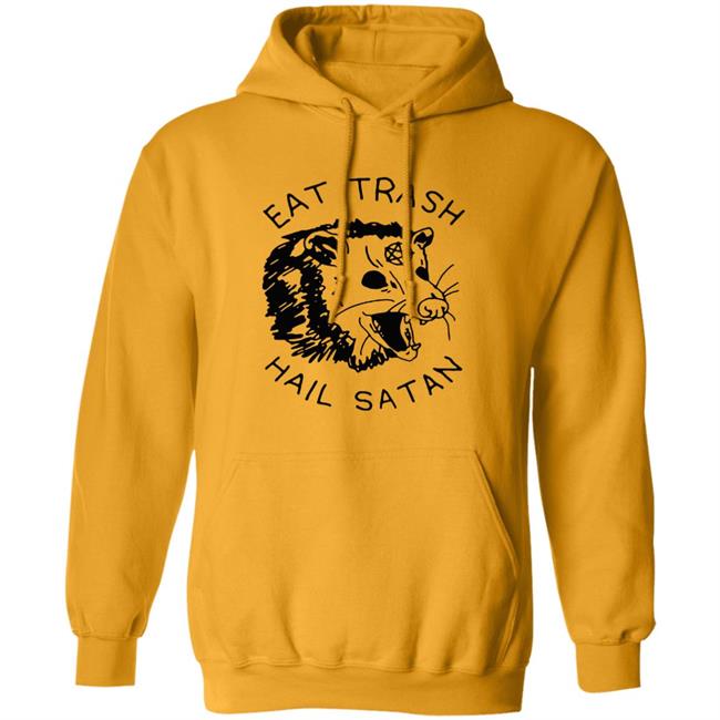 Possum Eat Trash Hail Satan shirt Possum Eat Trash Hail Satan shirt