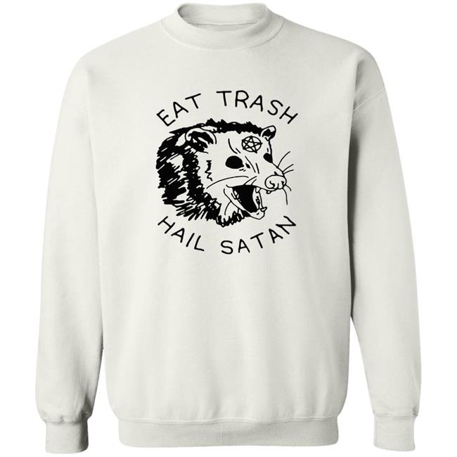 Possum Eat Trash Hail Satan shirt Possum Eat Trash Hail Satan shirt