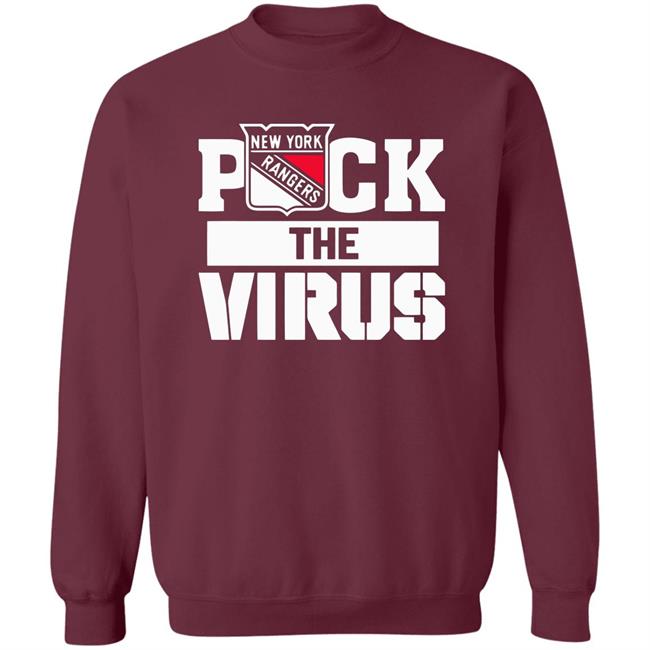 New York Rangers Puck The Virus Shirt New York Rangers Puck The Virus Shirt