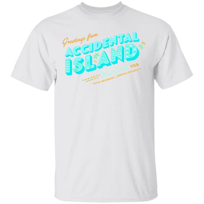 Accidental Island Shirt white hoodie t shirt