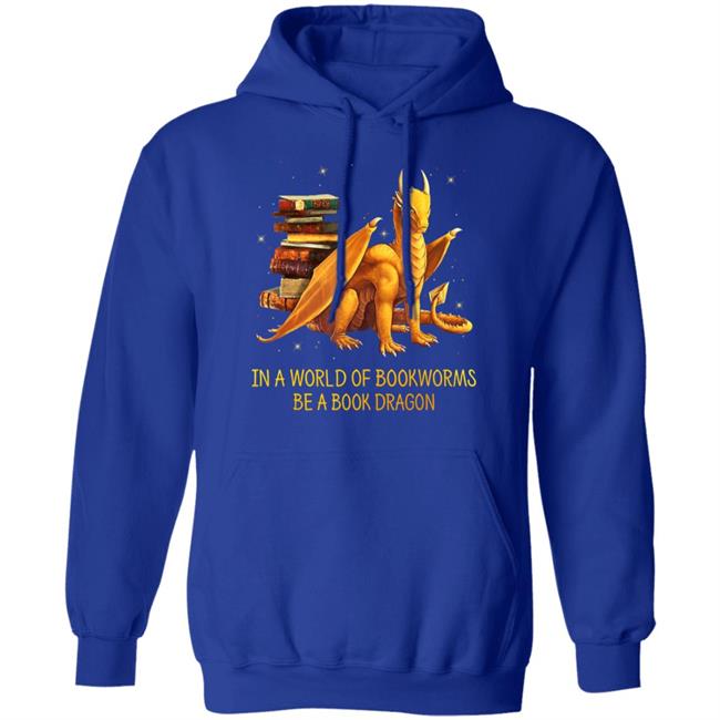 In a world of bookworms be a book dragon nerd nerdy t shirt In a world of bookworms be a book dragon nerd nerdy t shirt