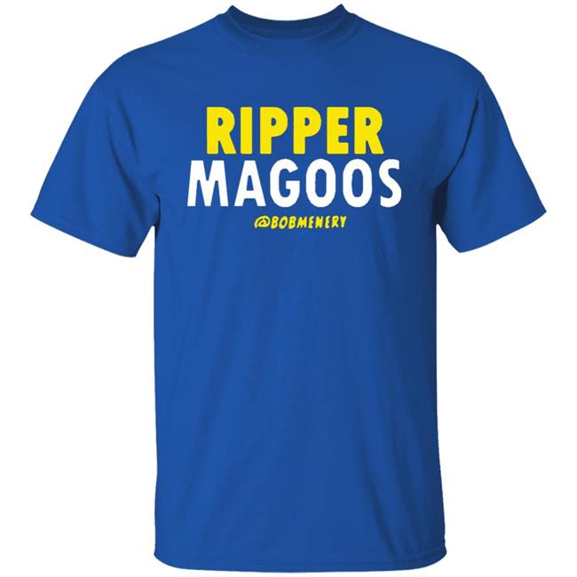 Ripper Magoos Bob Menery Jersey Hot TShirt Ripper Magoos Bob Menery Jersey Hot TShirt