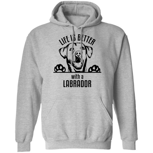 Dfw labrador retriever rescue club - life is better t shirt Dfw labrador retriever rescue club - life is better t shirt