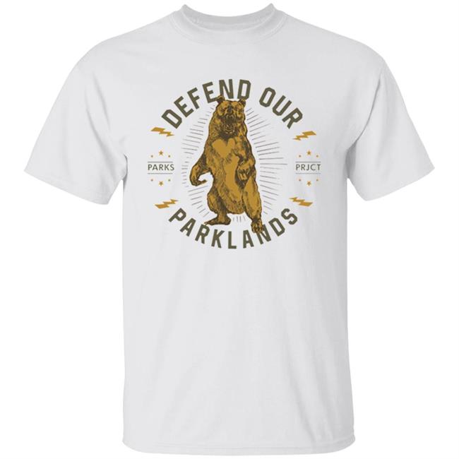 The Parks Projec Defend Our Parklands 2020 T Shirt Men's Tee Shirt white plus size