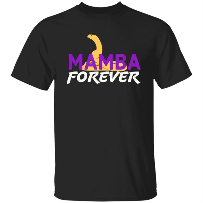 Mamba ever in memory tribute design t shirt