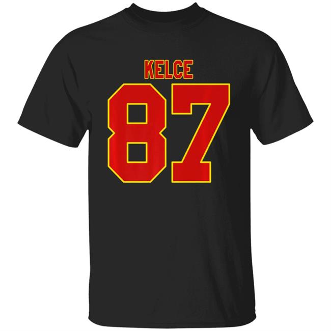 Kelce 87 - kansas city football premium t shirt