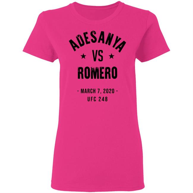 Israel Adesanya vs Yoel Romero UFC 248 Slim Fit T-Shirt Israel Adesanya vs Yoel Romero UFC 248 Slim Fit T-Shirt