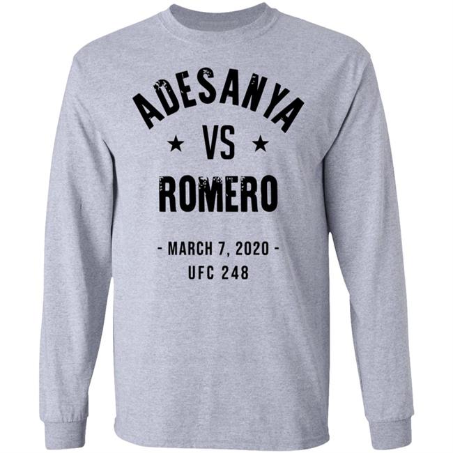 Israel Adesanya vs Yoel Romero UFC 248 Slim Fit T-Shirt Israel Adesanya vs Yoel Romero UFC 248 Slim Fit T-Shirt