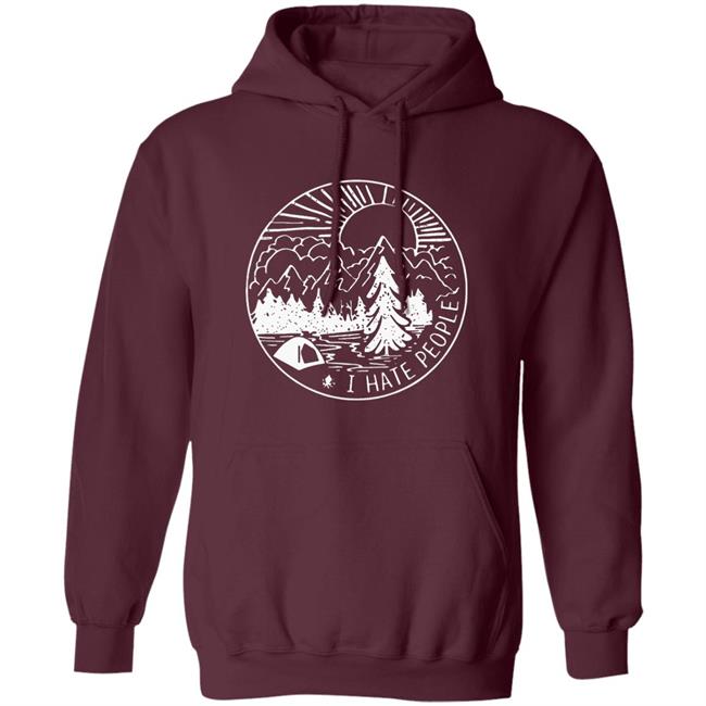 Funny Camping Shirts: I hate People Funny Camping Shirts: I hate People