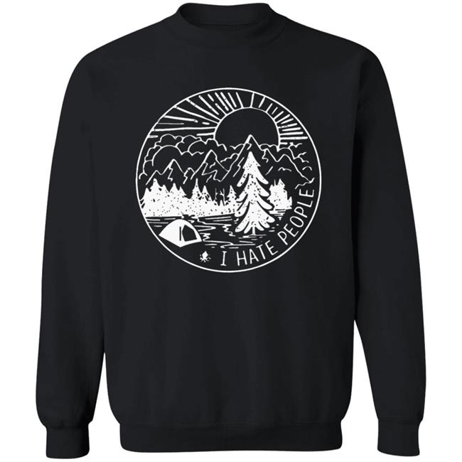 Funny Camping Shirts: I hate People Funny Camping Shirts: I hate People