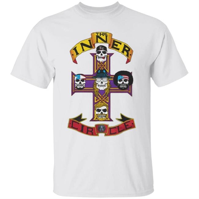 Aew Inner Circle Shirt White clothing plus size