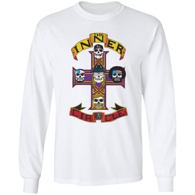 Aew Inner Circle Shirt White clothing plus size Aew Inner Circle Shirt White clothing plus size