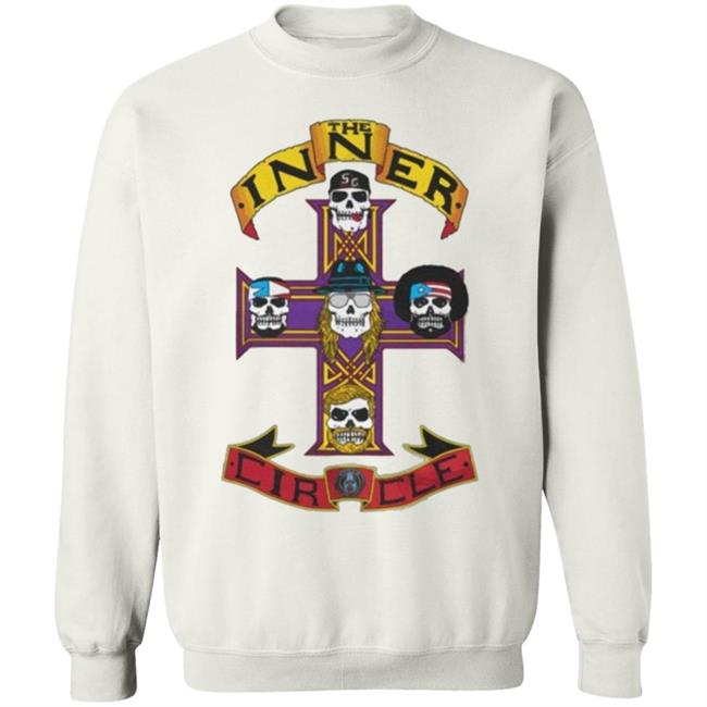 Aew Inner Circle Shirt White clothing plus size Aew Inner Circle Shirt White clothing plus size