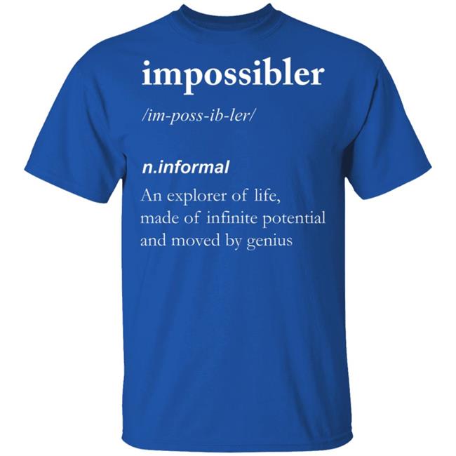 Funny definition, ideal for Impossiblers, short Long Sleeve T-Shirt Funny definition, ideal for Impossiblers, short Long Sleeve T-Shirt