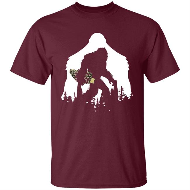 Good Bigfoot With Morel Mushroom Sasquatch Shirt Men And Women Good Bigfoot With Morel Mushroom Sasquatch Shirt Men And Women