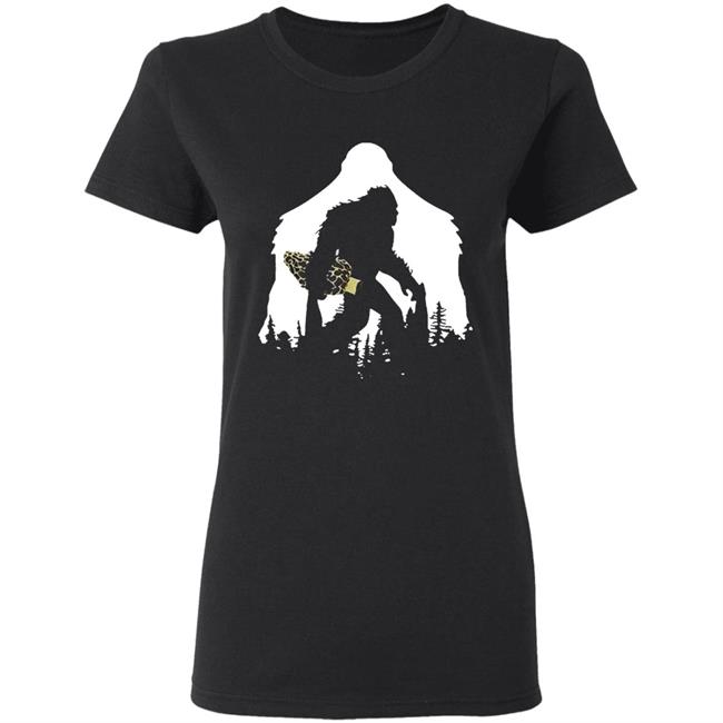 Good Bigfoot With Morel Mushroom Sasquatch Shirt Men And Women Good Bigfoot With Morel Mushroom Sasquatch Shirt Men And Women