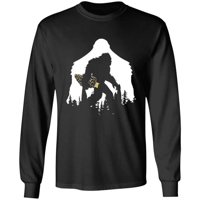 Good Bigfoot With Morel Mushroom Sasquatch Shirt Men And Women Good Bigfoot With Morel Mushroom Sasquatch Shirt Men And Women
