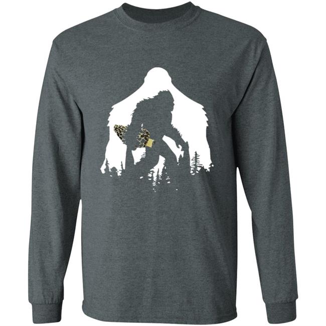 Good Bigfoot With Morel Mushroom Sasquatch Shirt Men And Women Good Bigfoot With Morel Mushroom Sasquatch Shirt Men And Women