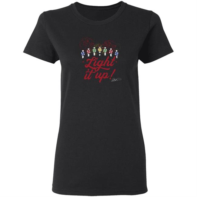 Light It Up Chicago Ed Farmer T-Shirt Light It Up Chicago Ed Farmer T-Shirt