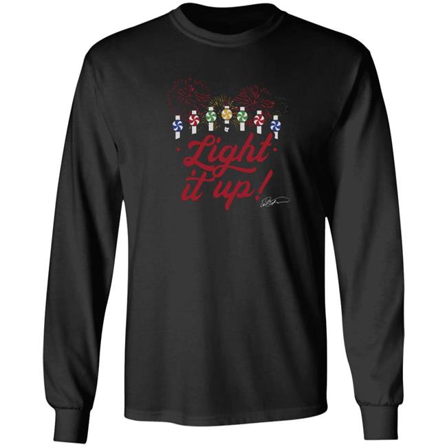 Light It Up Chicago Ed Farmer T-Shirt Light It Up Chicago Ed Farmer T-Shirt