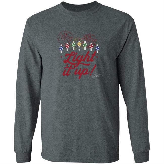Light It Up Chicago Ed Farmer T-Shirt Light It Up Chicago Ed Farmer T-Shirt