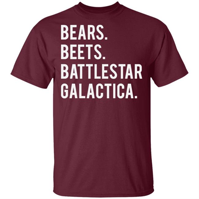 bears beets battlestar galactica shirt black hoodie bears beets battlestar galactica shirt black hoodie
