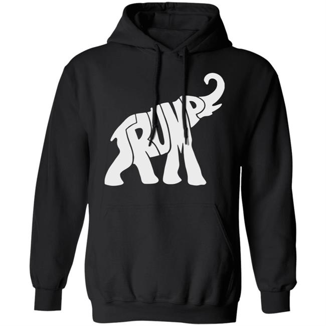 TRUMP Ladies T Shirt Black Hoodie sweatshirt TRUMP Ladies T Shirt Black Hoodie sweatshirt