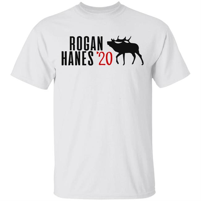 Rogan Hanes 2020 White T Shirt