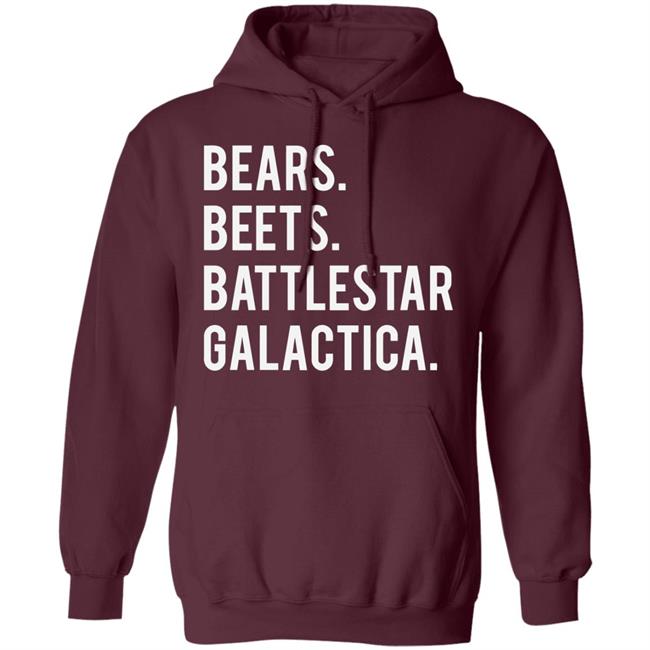 bears beets battlestar galactica shirt black hoodie bears beets battlestar galactica shirt black hoodie