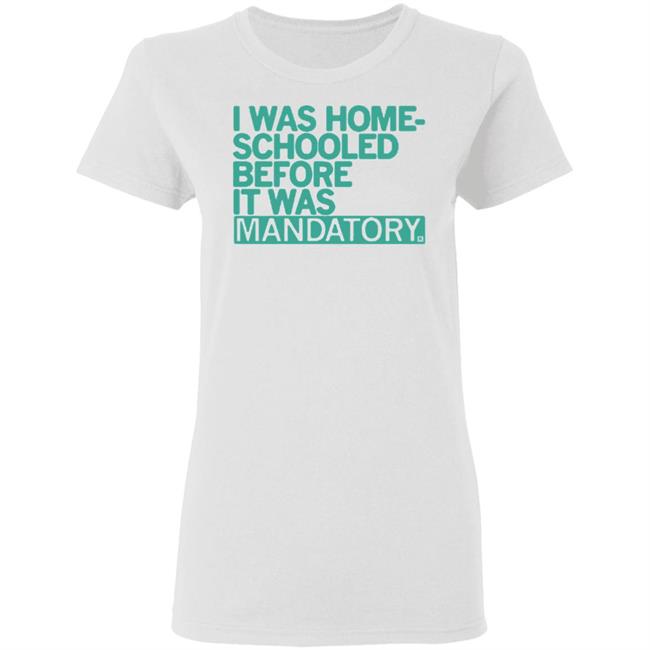Raygun Homeschooled Before It Was Mandatory Yellow T shirt Raygun Homeschooled Before It Was Mandatory Yellow T shirt