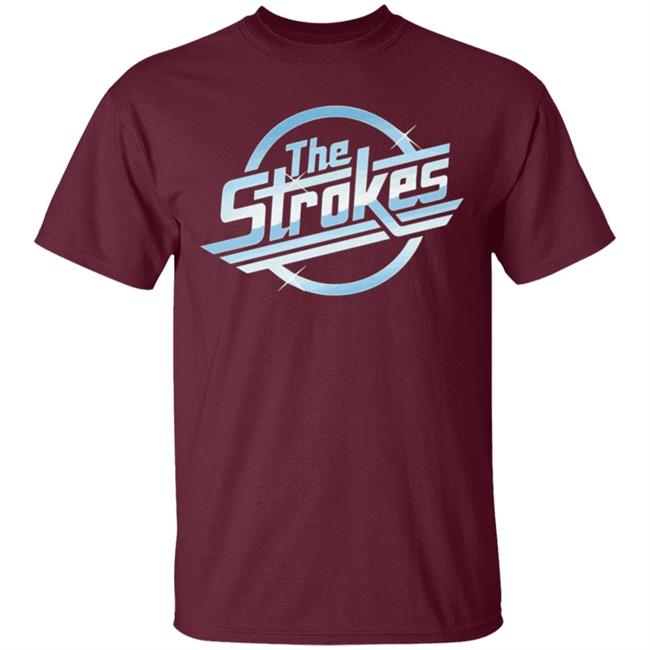 The Strokes Logo Official Band T-Shirt Mens Black Music Top T Shirt The Strokes Logo Official Band T-Shirt Mens Black Music Top T Shirt