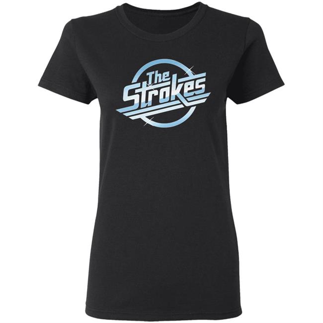 The Strokes Logo Official Band T-Shirt Mens Black Music Top T Shirt The Strokes Logo Official Band T-Shirt Mens Black Music Top T Shirt