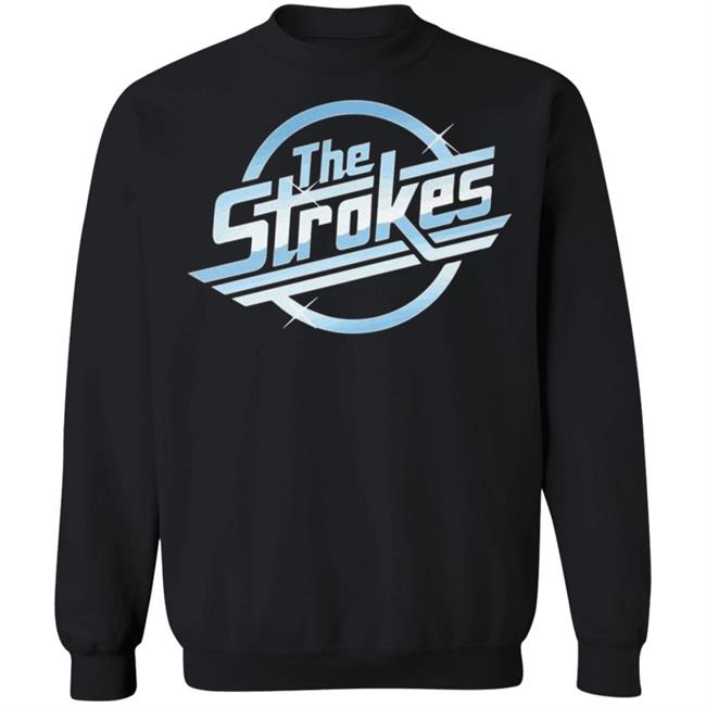 The Strokes Logo Official Band T-Shirt Mens Black Music Top T Shirt The Strokes Logo Official Band T-Shirt Mens Black Music Top T Shirt